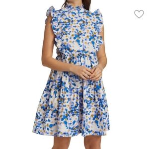 Baum Und Pferdgarten Adelynn Fit-&-Flare Dress Cotton  Size 8